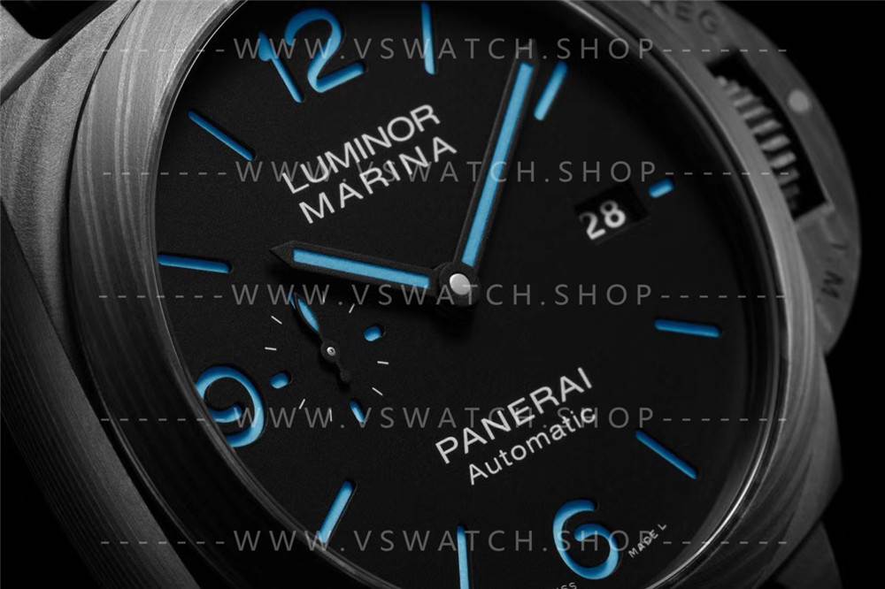VS厂沛纳海pam1661碳纤维复刻表评测-全新庐米诺44mm腕表