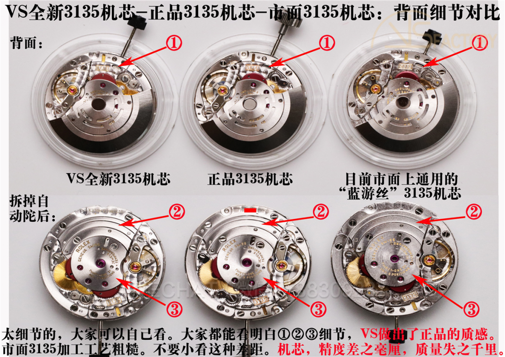 VS厂3135机芯深度评测