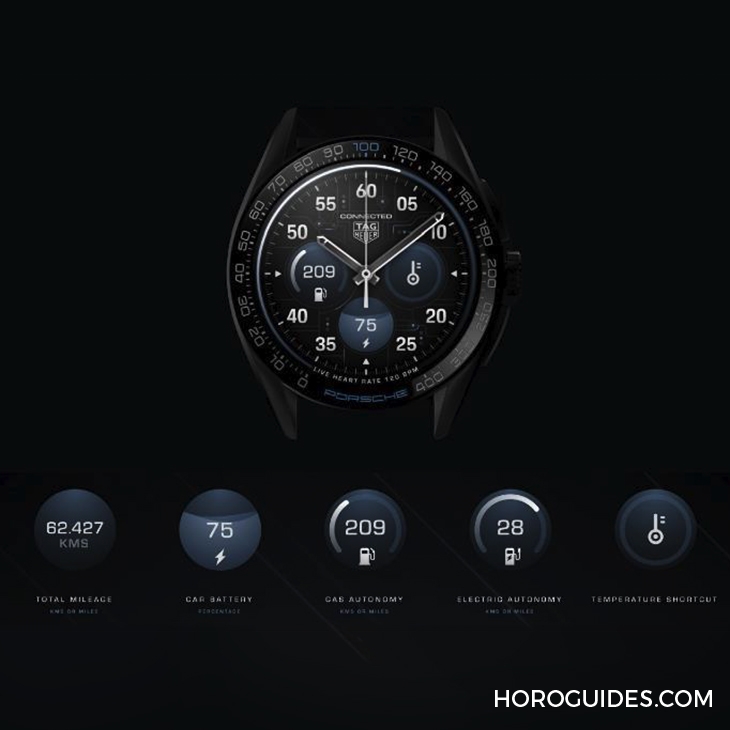 TAG HEUER - 可与保时捷车款连动！ TAG Heuer Connected Calibre E4智能腕表保时捷特别版