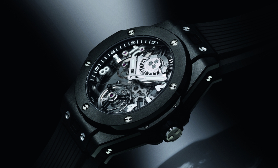 HUBLOT 宇舶 BIG BANG TOURBILLON Magic Black 魔力黑陀飞轮腕表