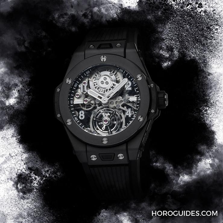 HUBLOT - HUBLOT 宇舶 BIG BANG TOURBILLON Magic Black 魔力黑陀飞轮腕表