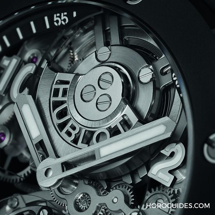 HUBLOT - HUBLOT 宇舶 BIG BANG TOURBILLON Magic Black 魔力黑陀飞轮腕表