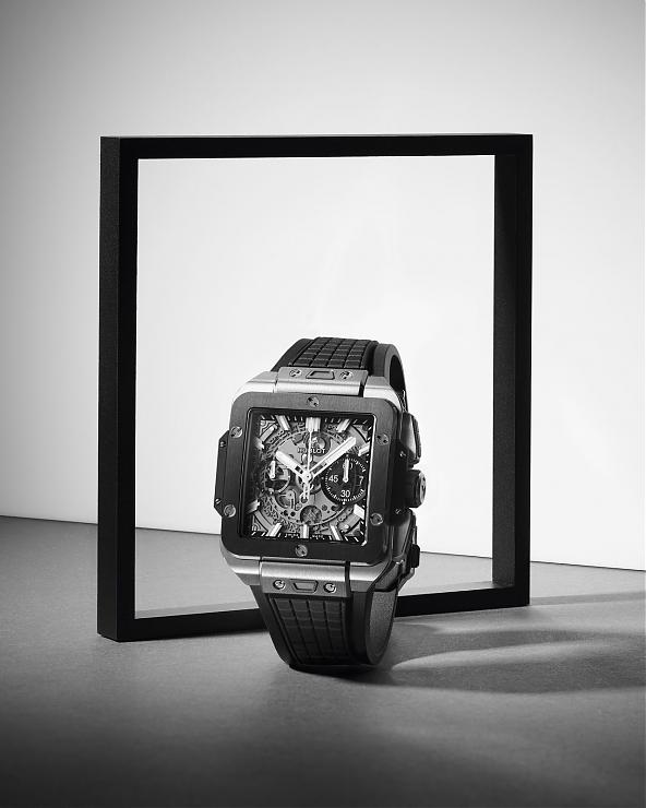 HUBLOT - HUBLOT大爆炸宇宙魔方Square Bang Unico开启方形高级运动表新次元