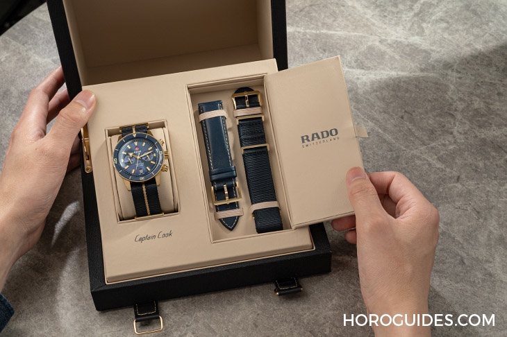 RADO - 陶瓷圈计时潜水表最新选择｜RADO雷达表库克船长计时码表【名表上手】