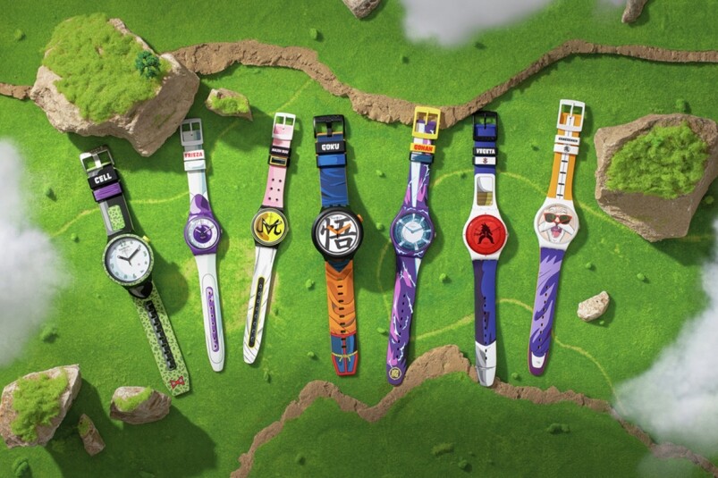 又一惊喜联乘！ SWATCH X 龙珠Dragon Ball Z系列腕表系列