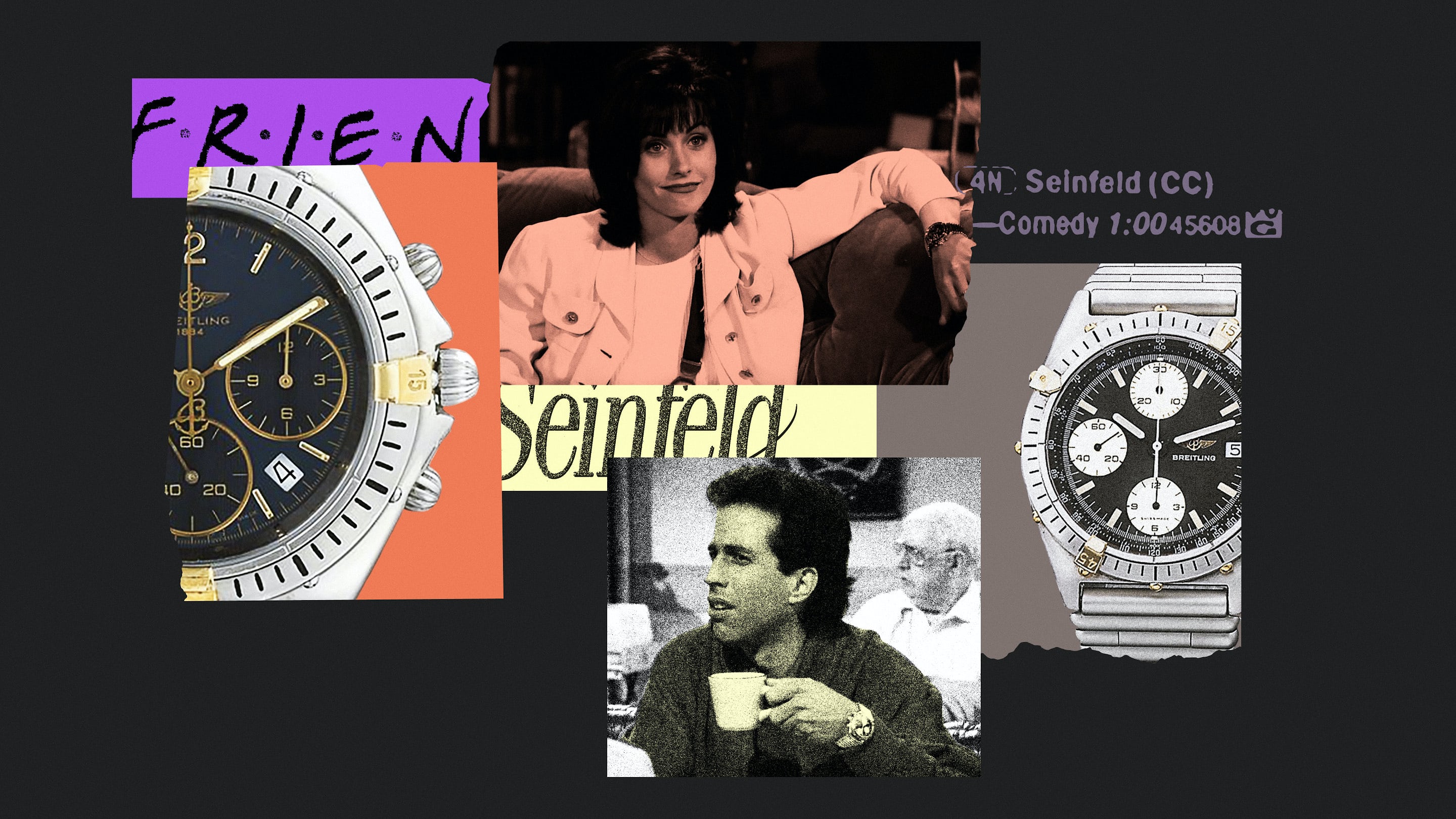 观看融合“Seinfeld”和“Friends”宇宙的百年灵 Chronomat