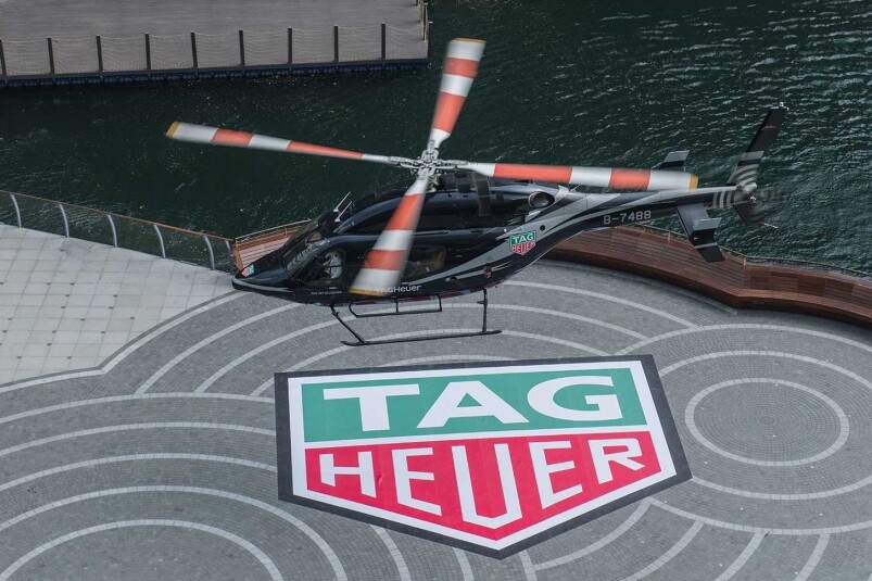 而TAG Heuer就成為第一個品牌在這酒店舉行活動的品牌，品牌大使Chris Hemsworth與李