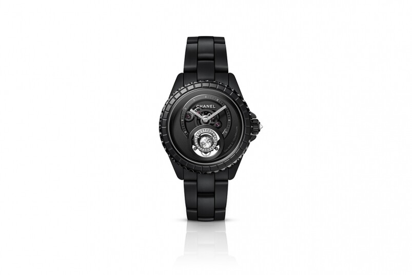 Chanel 2022新表面世｜J12 Diamond Tourbillon自家制飞行陀飞轮机芯再创巅峰