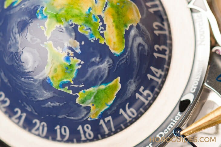 BOVET - 2018日内瓦钟表大赏最大奖奖落BOVET超复杂天文表：九天动力飞行陀飞轮