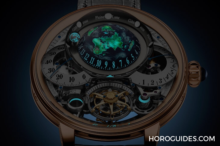 BOVET - 2018日内瓦钟表大赏最大奖奖落BOVET超复杂天文表：九天动力飞行陀飞轮