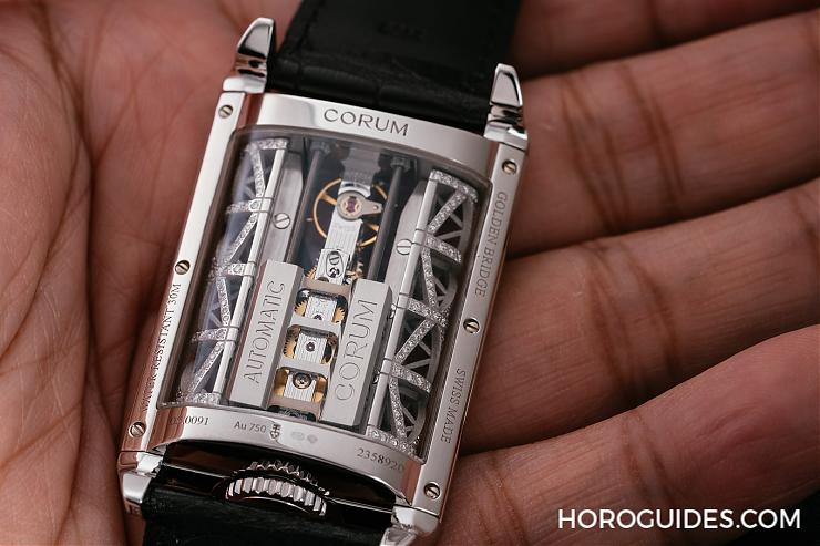 CORUM - 大人系的时间品味CORUM Golden Bridge Stream Bridge Automatic