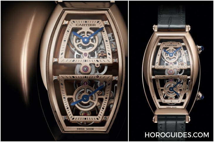 CARTIER - Pre-SIHH 2019 卡地亚Tonneau双时区镂空腕表，高端制表实力就是要你一清二楚
