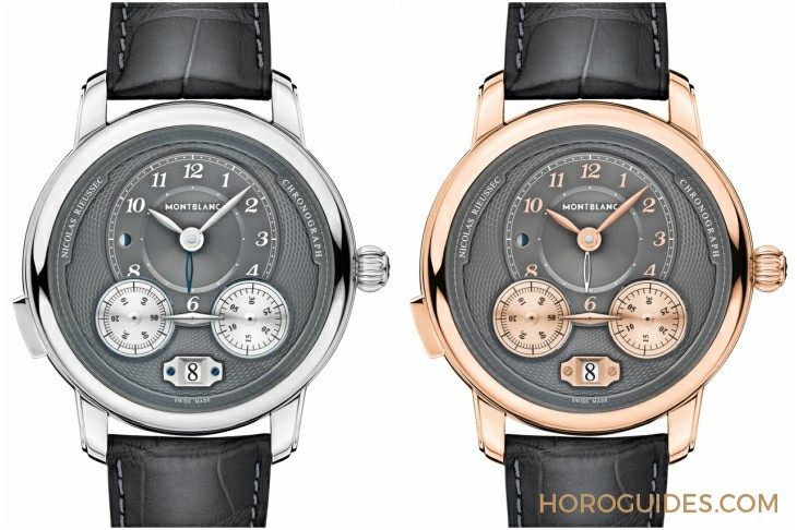 MONTBLANC - Pre-SIHH 2019 万宝龙Nicolas Rieussec计时码表换上煤灰色新貌