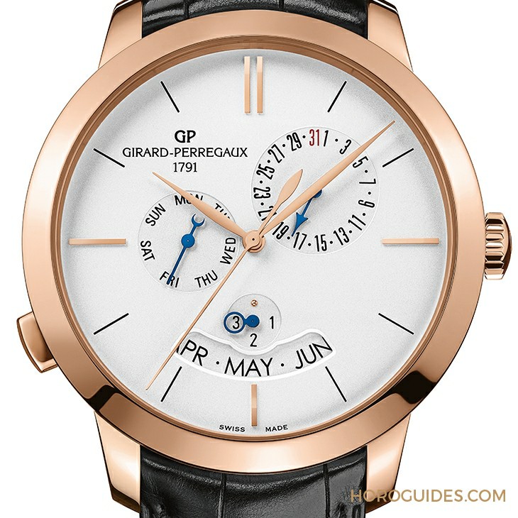 GIRARD-PERREGAUX - Pre-SIHH 2019 芝柏表Laureato系列新成员-微笑万年历