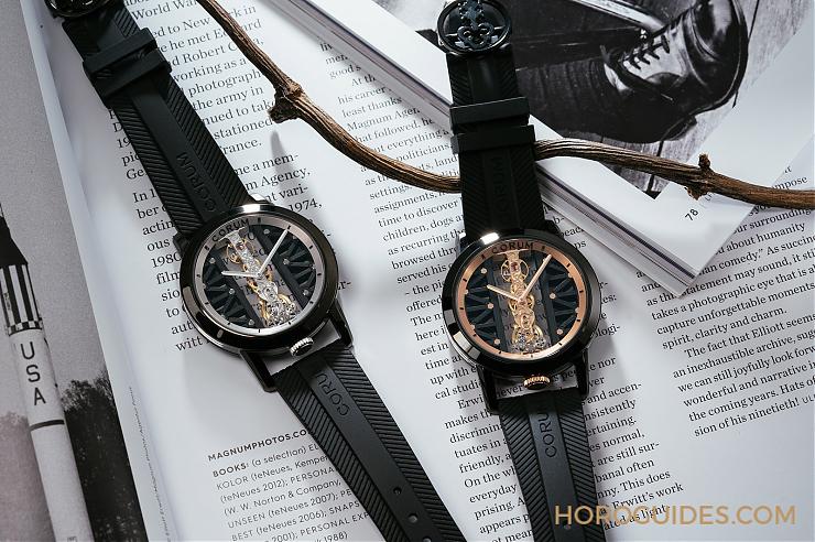 CORUM - CORUM经典新「钛」度，更轻更实戴的休闲风金桥表Golden Bridge Titane DLC