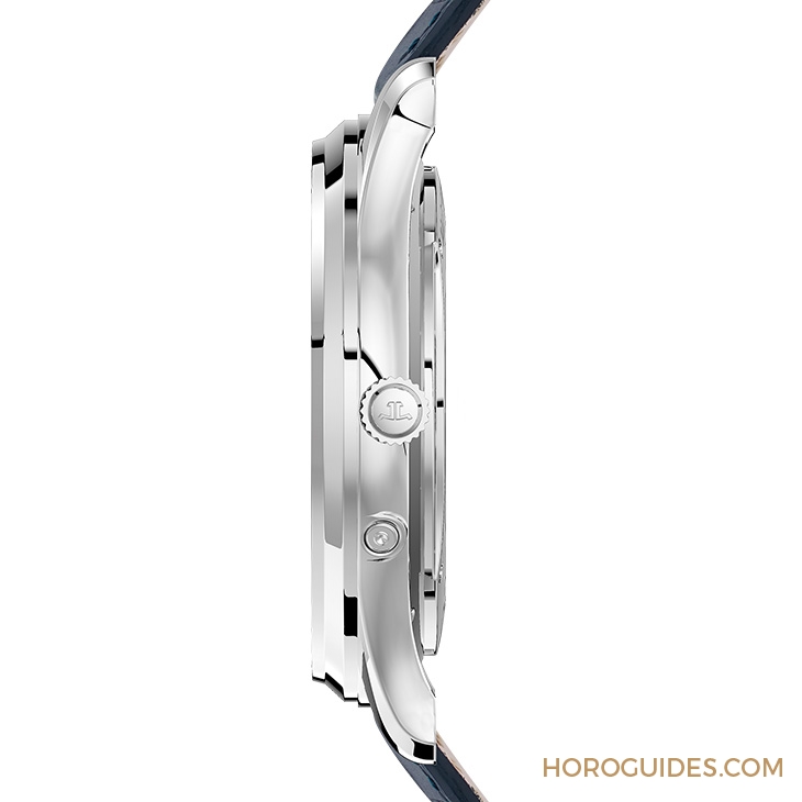 JAEGER-LECOULTRE - [SIHH 2019] 积家大师系列超薄扭索纹珐琅蓝面月相腕表