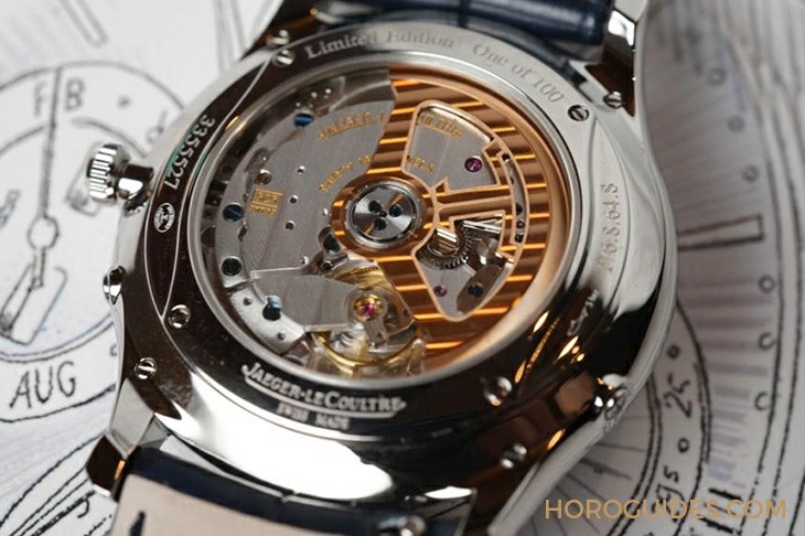 JAEGER-LECOULTRE - [SIHH 2019] 积家大师系列超薄扭索纹珐琅蓝面月相腕表