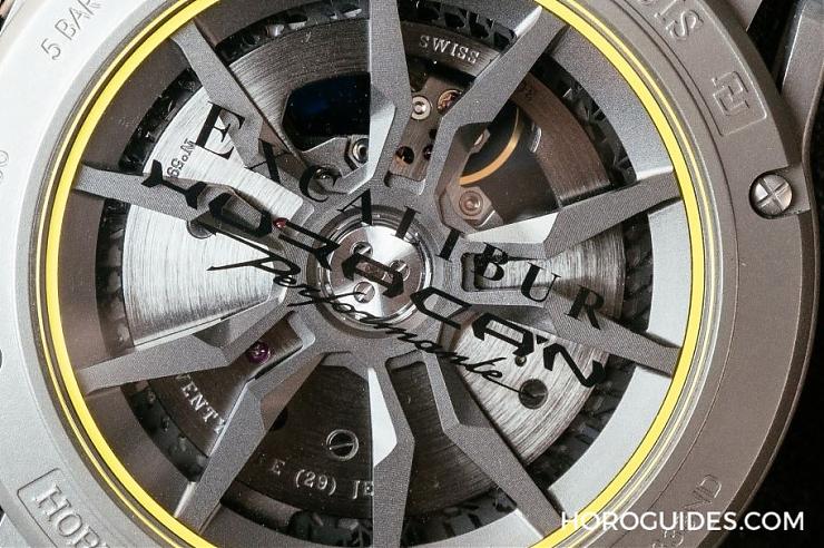 ROGER DUBUIS - [SIHH 2019] LAMBORGHINI Huracán Performante超跑为蓝本，ROGER DUBUIS Excalibur型格腕表再一发