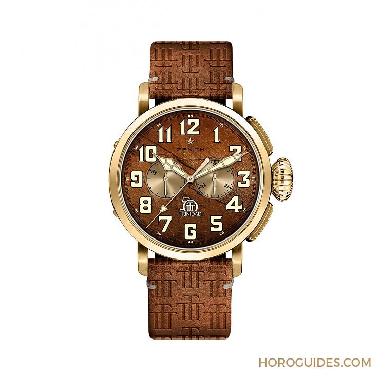 ZENITH - ZENITH复古烟草味Pilot Type 20 Chronograph Trinidad限量表