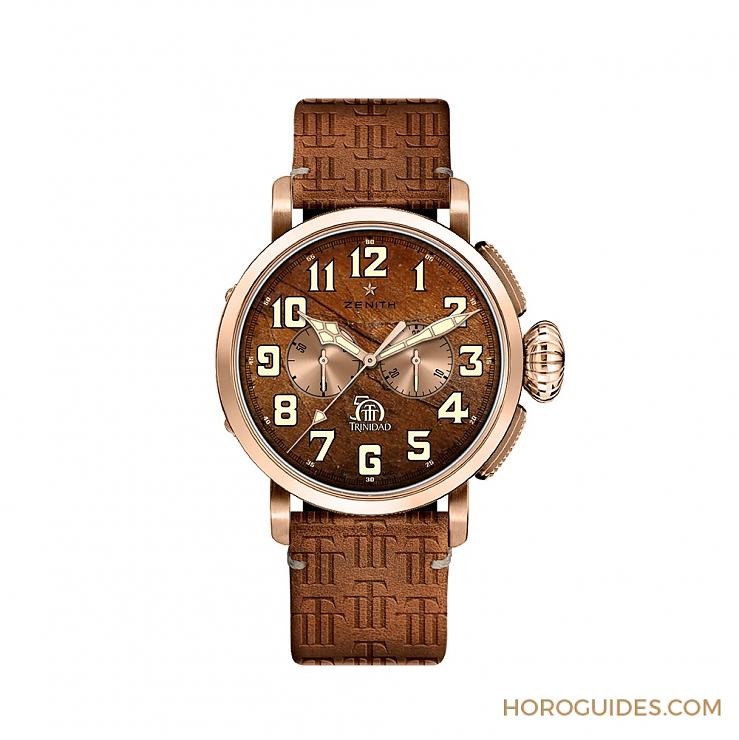 ZENITH - ZENITH复古烟草味Pilot Type 20 Chronograph Trinidad限量表