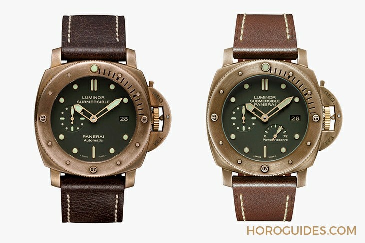 OFFICINE PANERAI - 没有退烧这回事！ 沛纳海青铜表首度搭载陶瓷圈现身