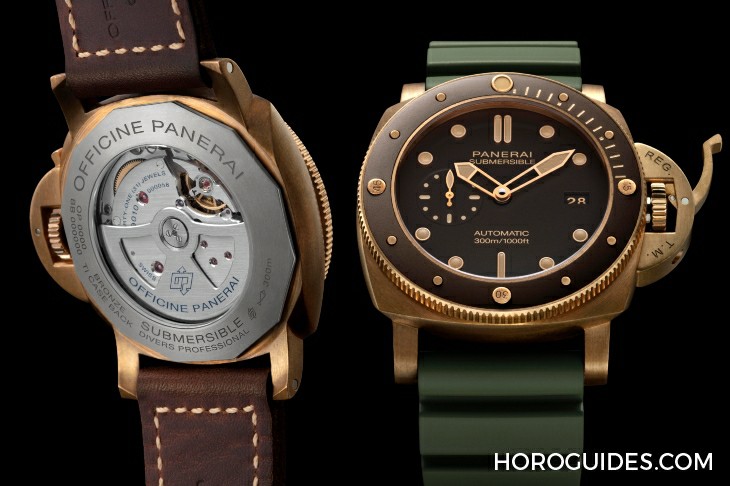 OFFICINE PANERAI - 没有退烧这回事！ 沛纳海青铜表首度搭载陶瓷圈现身