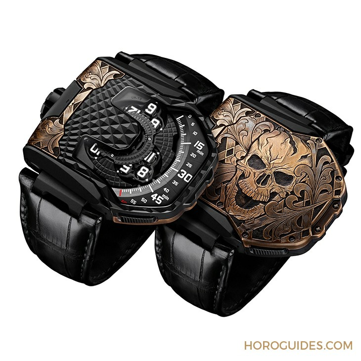 URWERK - [BASEL 2019] URWERK 两位杰出工匠合作UR-T8 腕表变身精湛工艺舞台