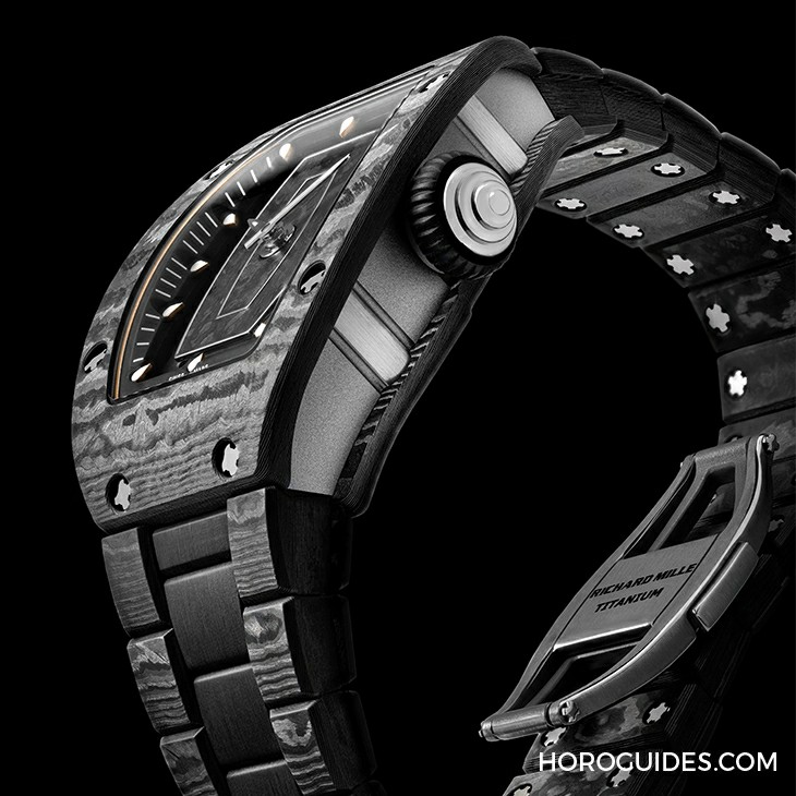 RICHARD MILLE - RICHARD MILLE 推出全新Carbon TPT® 碳纤维表链