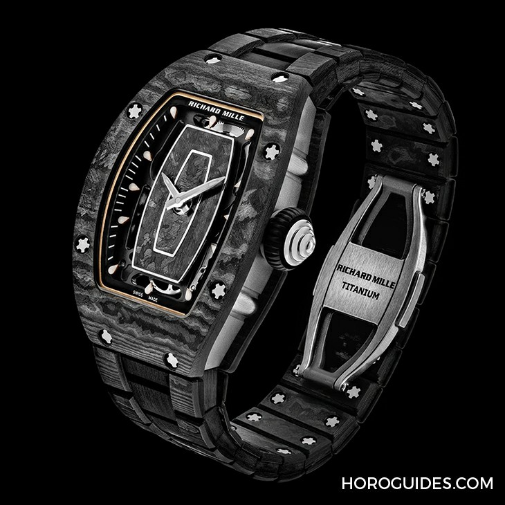 RICHARD MILLE - RICHARD MILLE 推出全新Carbon TPT® 碳纤维表链