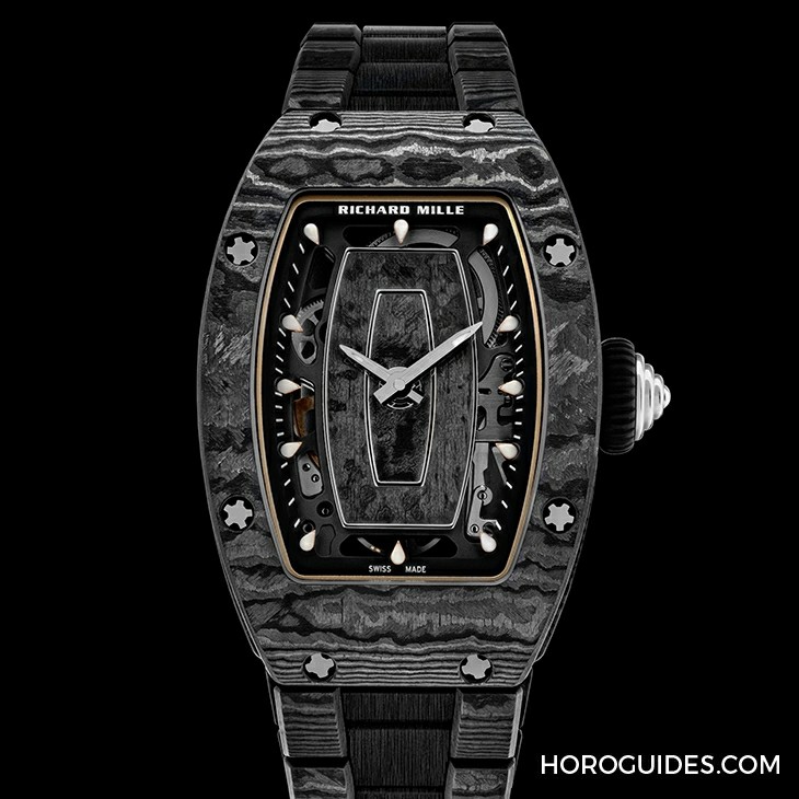 RICHARD MILLE - RICHARD MILLE 推出全新Carbon TPT® 碳纤维表链