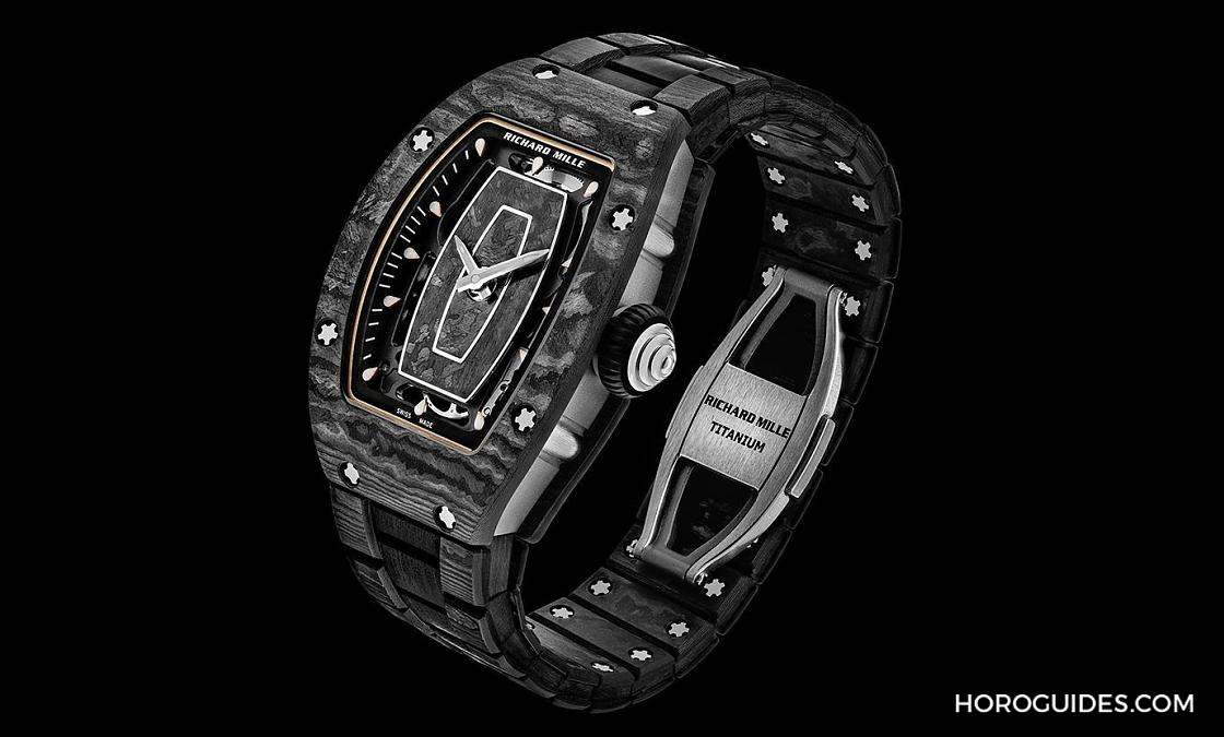 RICHARD MILLE 推出全新Carbon TPT® 碳纤维表链