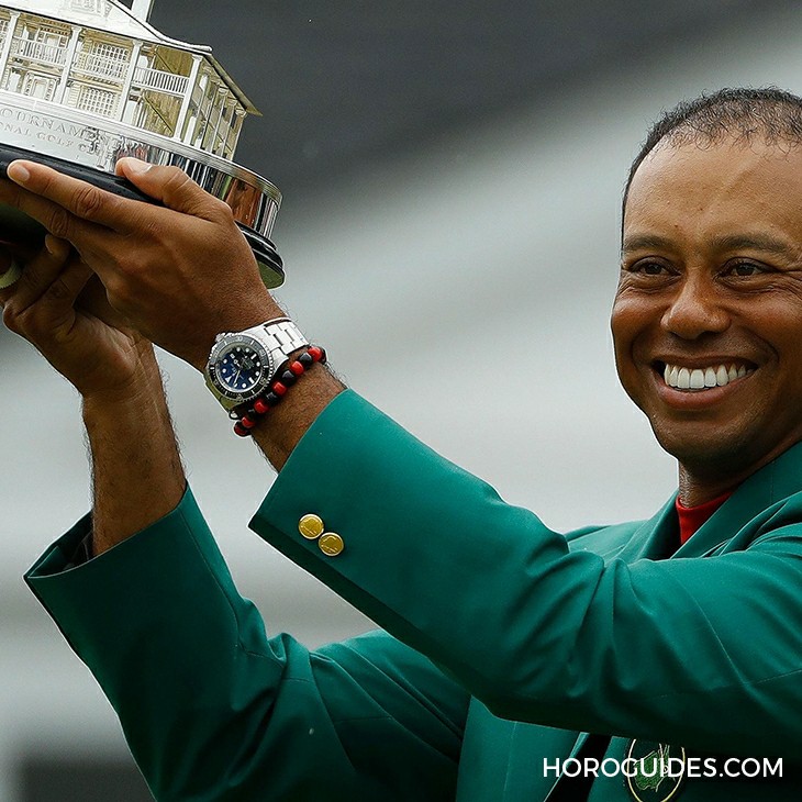 ROLEX - 老虎再度发威！ Tiger Woods 佩戴Rolex Deepsea 勇夺名人赛冠军