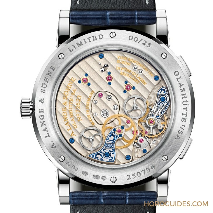 A. LANGE & SÖHNE - 朗格25周年第五发专为旅人而设：LANGE 1 TIME ZONE