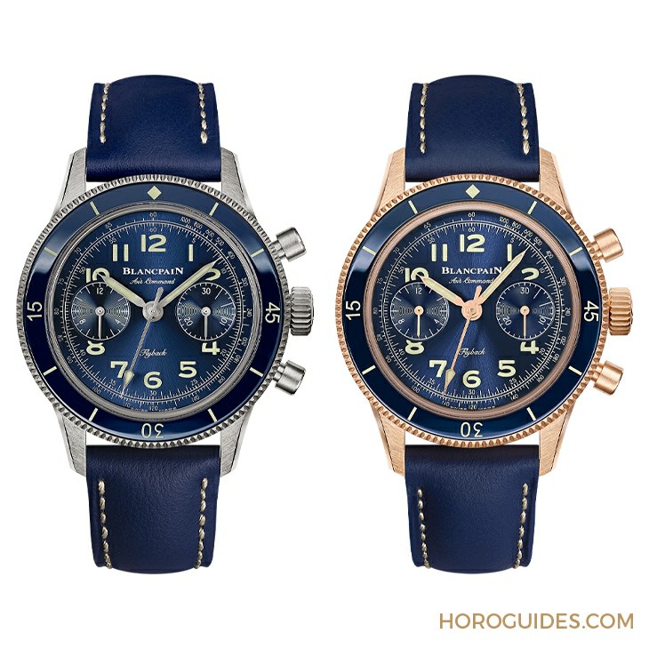 BLANCPAIN - 新规格36.2mm表径亮相，Blancpain Air Command腕表更显复古