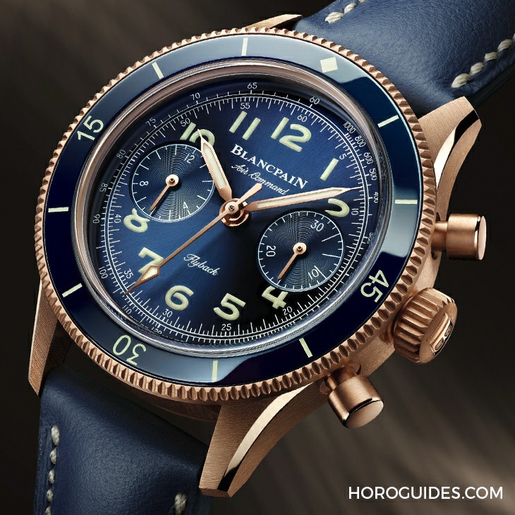 BLANCPAIN - 新规格36.2mm表径亮相，Blancpain Air Command腕表更显复古