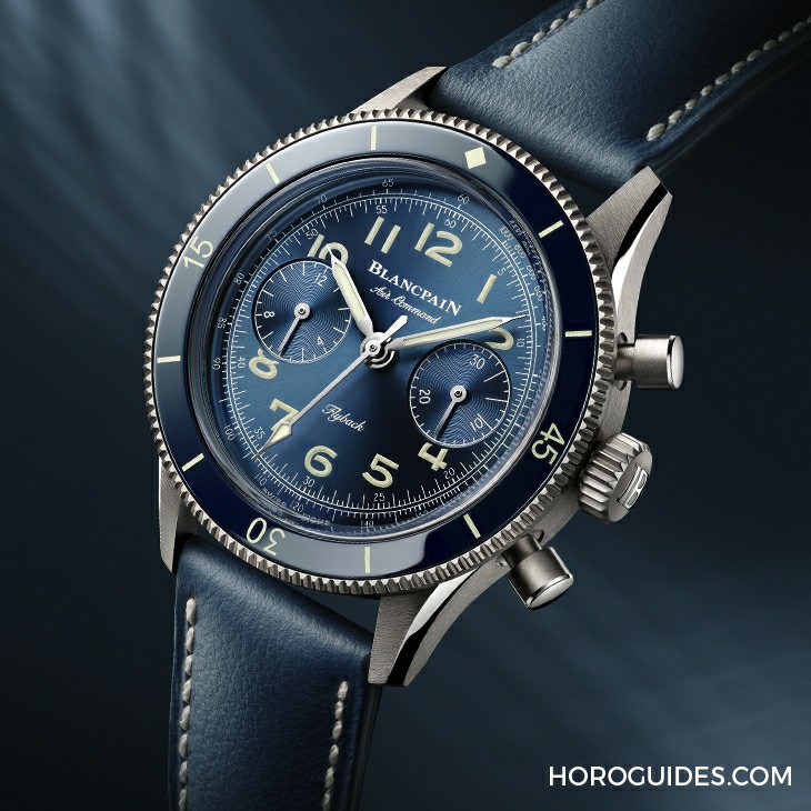 BLANCPAIN - 新规格36.2mm表径亮相，Blancpain Air Command腕表更显复古