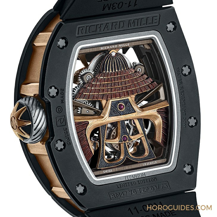 RICHARD MILLE - 向武士精神致敬！ RICHARD MILLE RM 47陀飞轮限量腕表