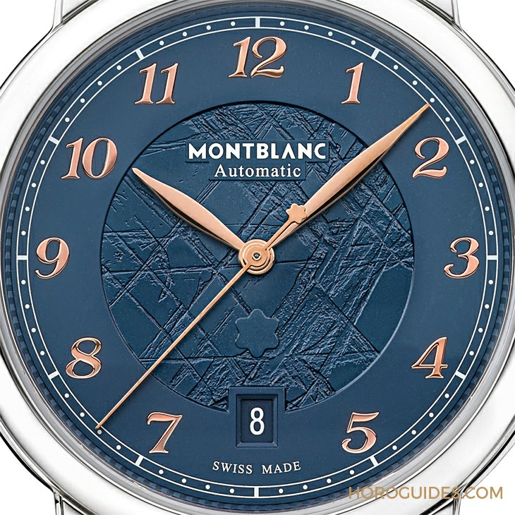 MONTBLANC - 冰川纹蓝面，暮色下的白朗峰顶印象|Montblanc明星传承系列限量新作