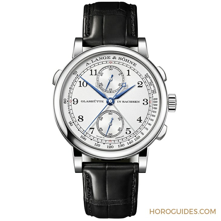 A. LANGE & SÖHNE - 朗格1815 Rattrapante追针计时码表 尊贵铂金呈现顶级工艺