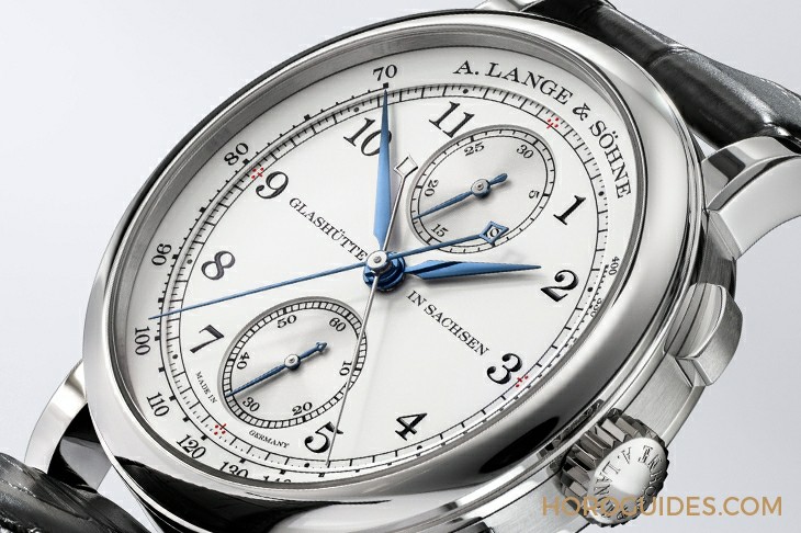 A. LANGE & SÖHNE - 朗格1815 Rattrapante追针计时码表 尊贵铂金呈现顶级工艺