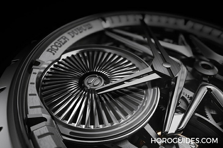 ROGER DUBUIS - 这款自动盘转起来很迷幻！ Roger Dubuis携手空山基推出Excalibur Sorayama Monobalancier腕表