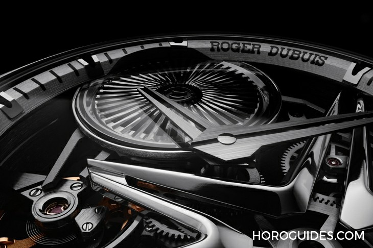 ROGER DUBUIS - 这款自动盘转起来很迷幻！ Roger Dubuis携手空山基推出Excalibur Sorayama Monobalancier腕表