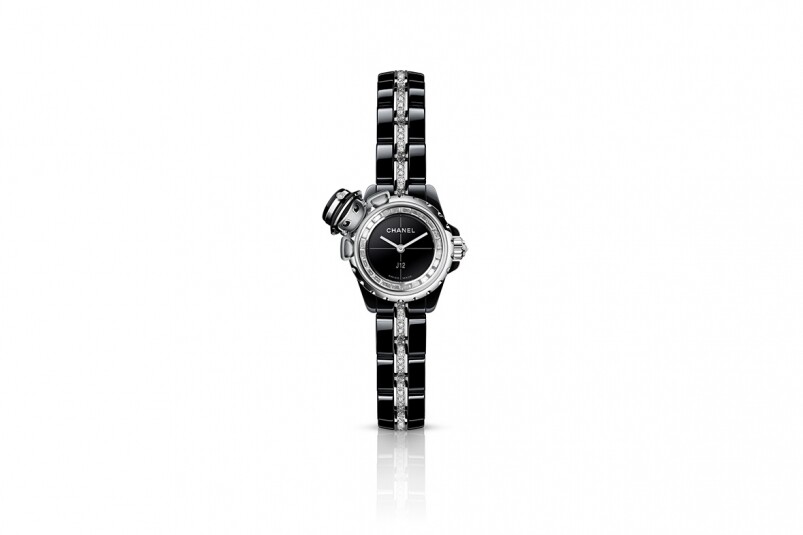 Chanel 2022新表面世｜J12 Diamond Tourbillon自家制飞行陀飞轮机芯再创巅峰