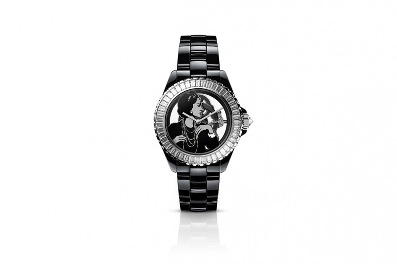 Chanel 2022新表面世｜J12 Diamond Tourbillon自家制飞行陀飞轮机芯再创巅峰