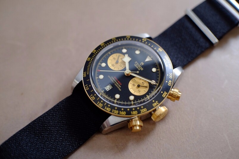 【Baselworld 2019】Tudor Black Bay Chrono S&G 首玩金钢超抢眼！