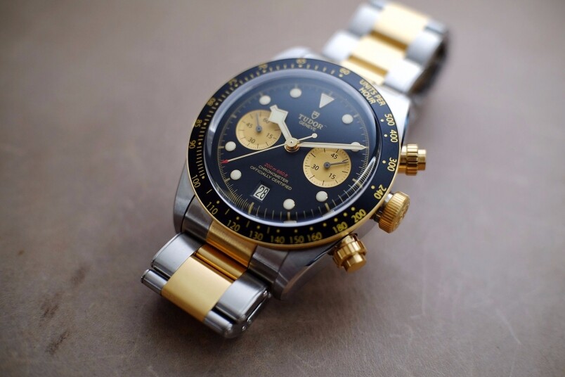 【Baselworld 2019】Tudor Black Bay Chrono S&G 首玩金钢超抢眼！