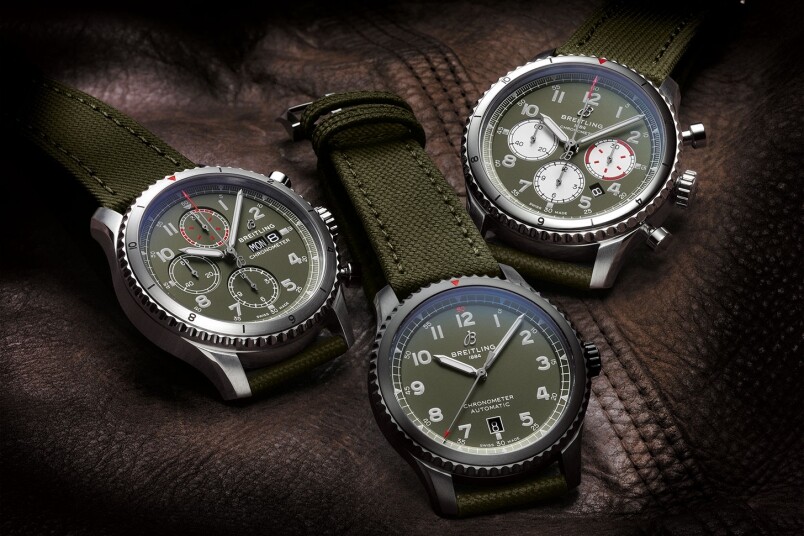 Breitling Curtiss P-40 Warhawk全新军绿系列