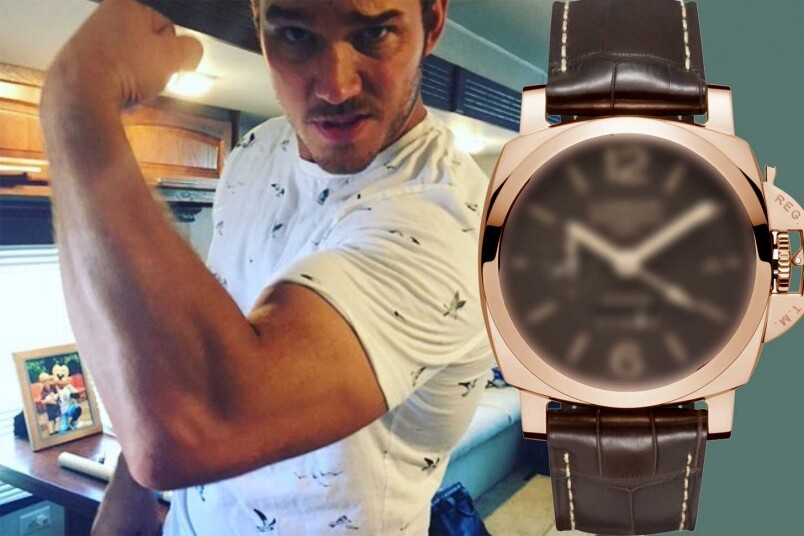 星爵Chris Pratt 腕表Panerai