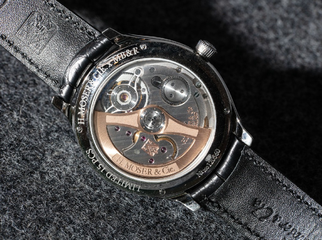 动手实践：H. Moser & Cie X MB&F Endeavor 圆柱形陀飞轮绿色表盘腕表