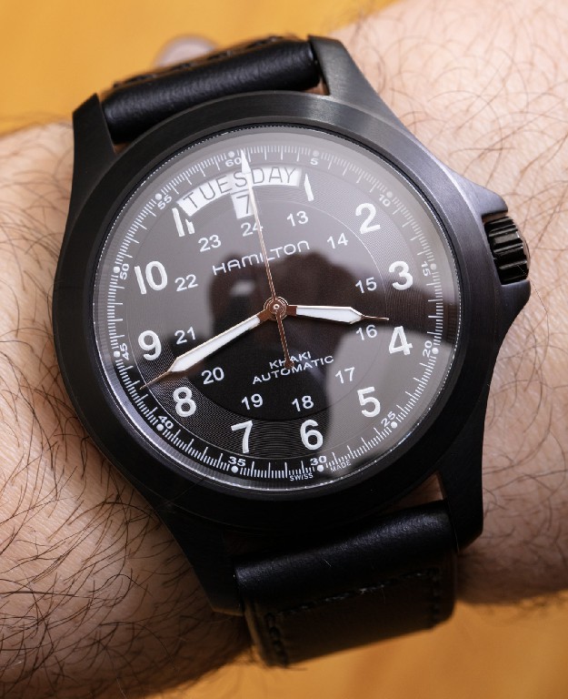 观看评论：Hamilton Khaki Field King